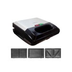 Sokany 3 In 1 Waffle And Sandwich Maker 750W, KJ303