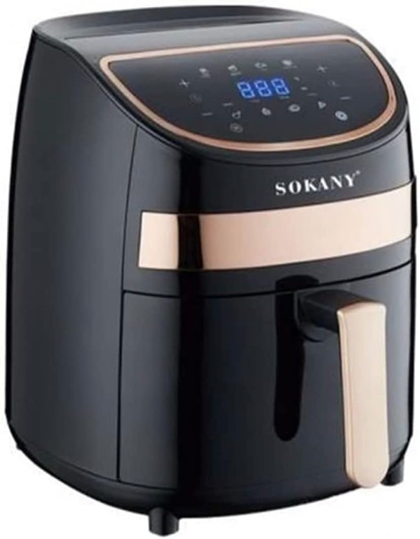 Sokany Healthy Air Frying Pan with Digital Touch Screen 3.8 Liter, SK8011