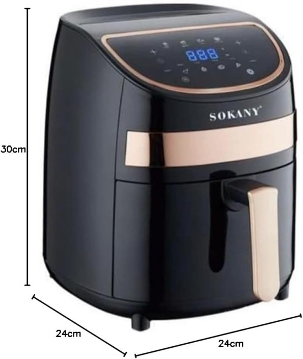 sokany-oil-free-healthy-air-frying-pan-with-digital-touch-screen-3-8-liter-sk-80112