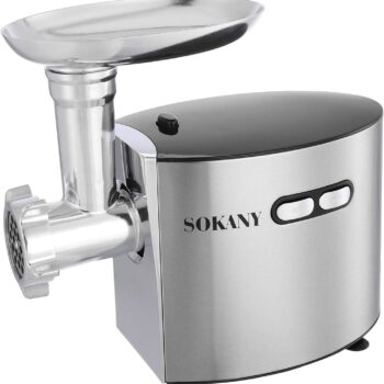 Sokany Stainless Steel Electric Meat Grinder 2500 Watts, SK091