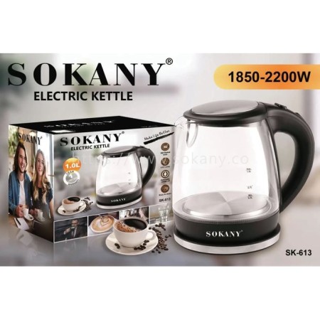 sokany-sk-613-glass-water-kettle-1850w-2200w-1-liter1