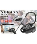 Sokany Sk-3386 Electric Vacuum Cleaner 3.5 L 3500 Watt – Black