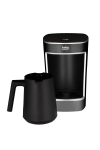 Beko Turkish Coffee Maker 670 watt 4 Cops Cook Sense Spill proof Black TKM2341