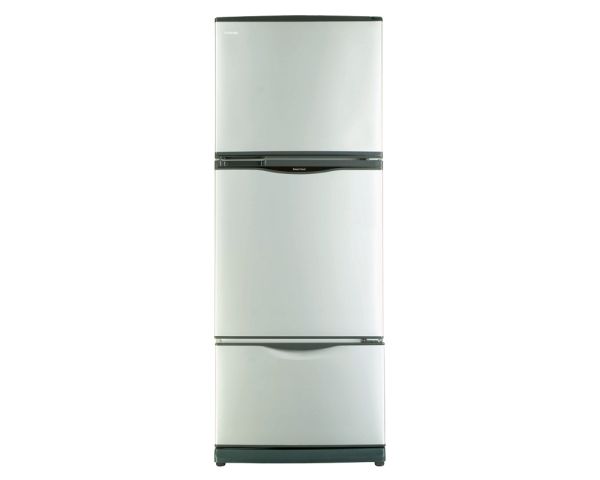Toshiba Refrigerator No Frost 351L Silver ,GREFV45S
