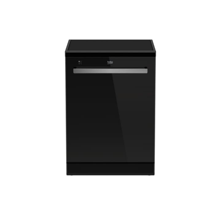 Beko Dishwasher 60 cm 8 program 15 person Glass Black DEN48520GB