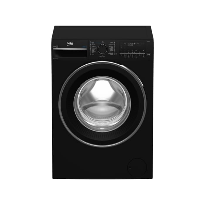 Beko Washing Machine 9 KG 1400 rpm Steam Black B3WFU50940BCI