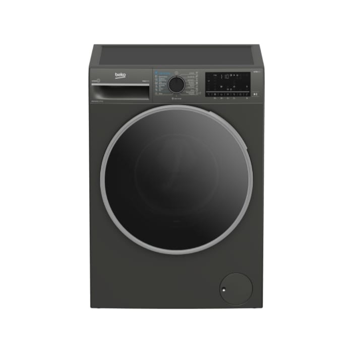Beko Washing Machine 10 Kg With Dryer 6KG 1400 RPM Grey BWD10640MCI