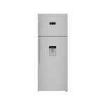 Beko Refrigerator 2 Door Stainless Steel with Digital Touch and Dispenser, 446 Liters