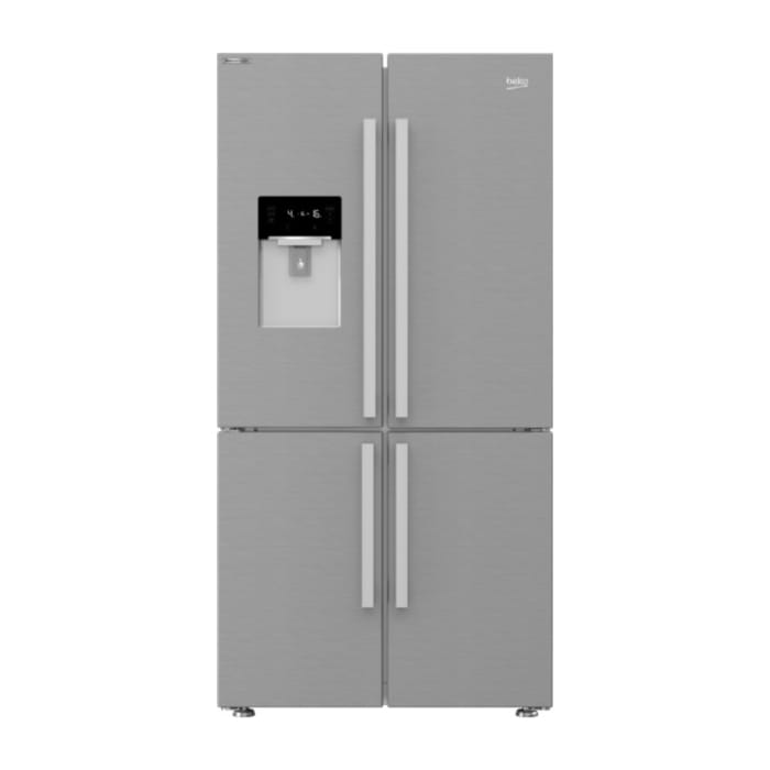 Beko Refrigerator 4 Door 626 Liter NoFrost Digital Stainless GNE134626ZXH
