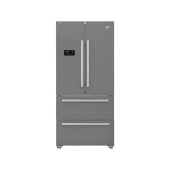 Beko Digital No Frost Refrigerator, 605 Liters, Silver