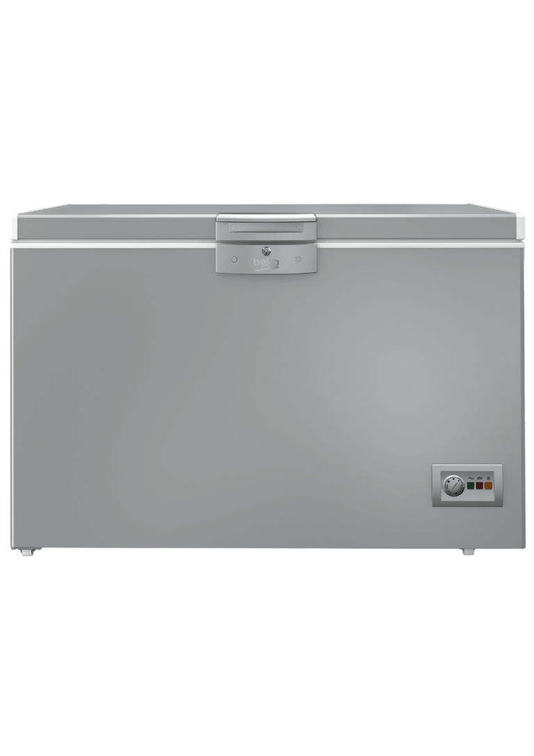 Beko Deep Freezer 375 Liter Silver HSA40500