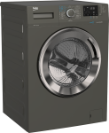 Beko Front Load Washing Machine 7KG Inverter Silver WTV7512XMCI
