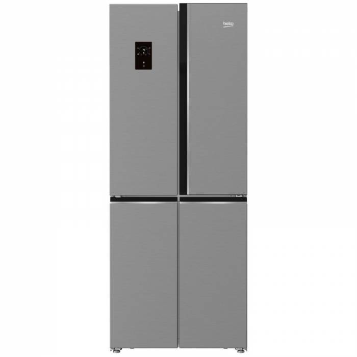 Beko Refrigerator 480 Liter NoFrost Digital Stainless Steel GNE480E20ZXPH