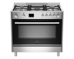 LA Germania Cooker 90 x 60 5 Gas Burners Stainless x Black ,TUS95C81CXS20