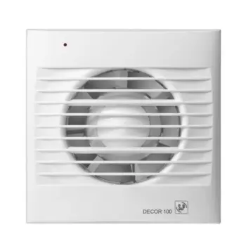 S/P Bathroom Extract Fan 18cm 16 watt 180 M3/H White ,Decor 200