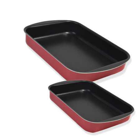 Tefal Minute Rectangular Oven Dish, Size ( 30-35 ) - Red ,4300006451