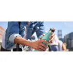 Tefal BluDrop Sleeve Drinking Bottle ,0.7 Liter ,Green ,N3111010