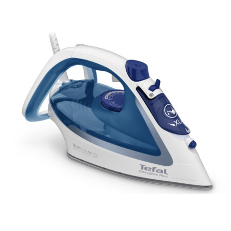 Tefal Easygliss Plus Steam Iron ,2700W, 220gmin, Durilium Soleplate ,Blue and White ,FV5751E2