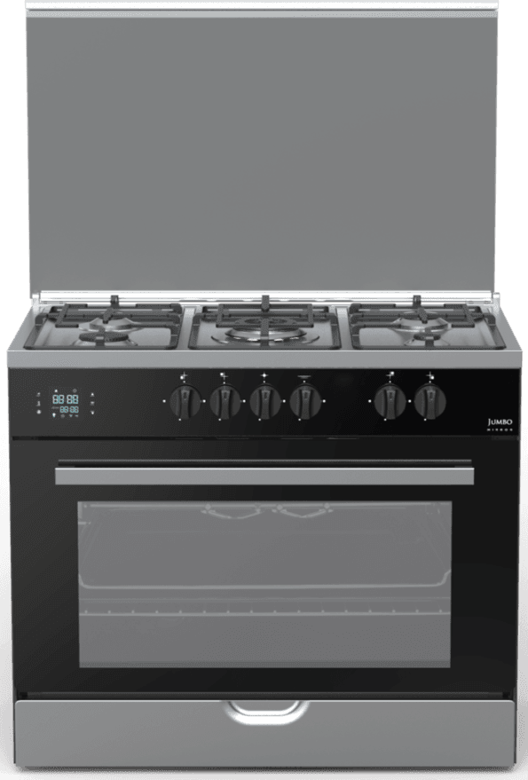 Fresh Gas Cooker 90x60 Digital Touch ,Jumbo Mirror Plus 4umart Shop