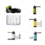 Tefal Maxi Kit Manual Chopper ,900 ml ,Green & Dark Citronnelle ,K1321044