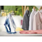 Tefal Easygliss Plus Steam Iron ,2700W, 220gmin, Durilium Soleplate ,Blue and White ,FV5751E2