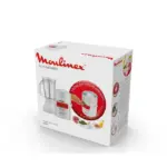 Moulinex La Moulinette Chopper With Blender ,800 Watt ,White ,AR6801EG