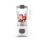 Moulinex Blendeo Blender with Grinder and Chopper ,1.5 Liter ,450 Watt ,White ,LM2C3126