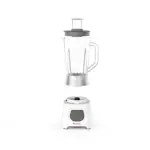 Moulinex Blendeo Blender with Grinder and Chopper ,1.5 Liter ,450 Watt ,White ,LM2C3126