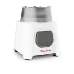 Moulinex Blendeo Blender with Grinder and Chopper ,1.5 Liter ,450 Watt ,White ,LM2C3126