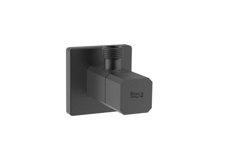 Roca Ceramic Angle Valve Matt Black ,A5251679NM