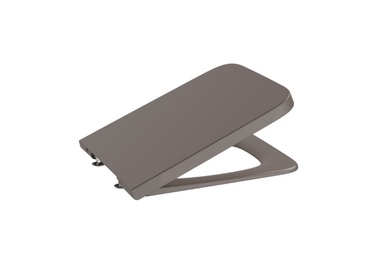 Roca Inspira Square Soft Closing Cover Coffee ,A80153266B