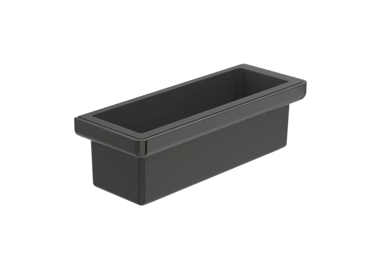 Roca Soap Container Black Matt , 17028