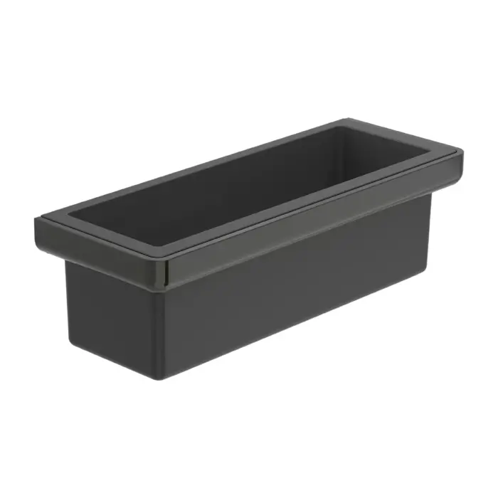 Roca Soap Container Black Matt , 17028