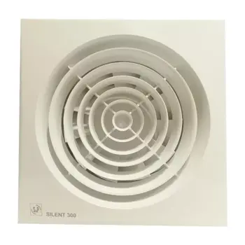 S/P Bathroom Extract Fan 21 Cm White ,SILENT-300 CZ 