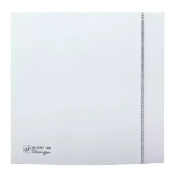 S/P Bathroom extract Fan 18 cm White ,SILENT-100 CZ DESIGN