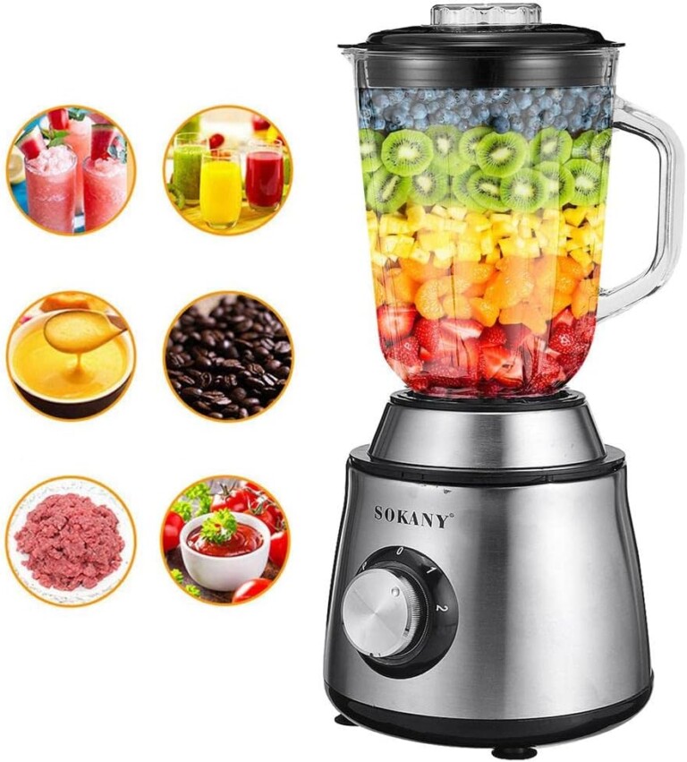 Sokany Multi Function 2In1 Blender 800W, SK-155