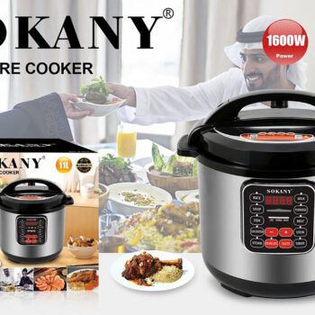 Sokany Multi Function Stainless Pressure Cooker 11L 1600w, Sk-2405