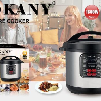 Sokany Multi Function Stainless Pressure Cooker 13L 1600w, Sk-2404