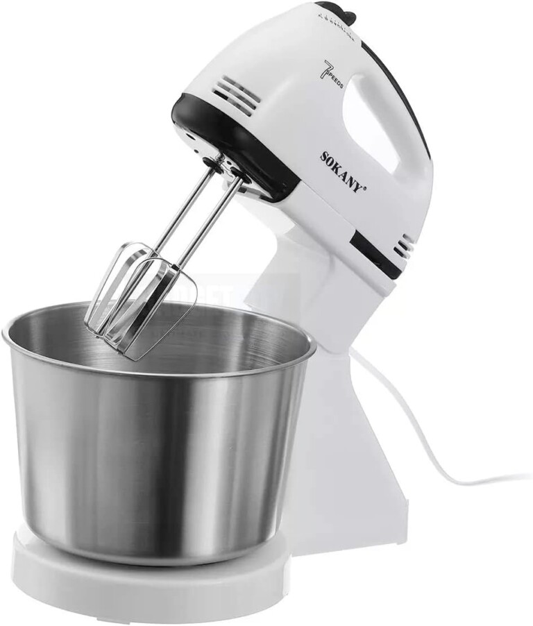 Sokany Stand Mixer 2L 250 Watt 7 Speeds ,CX6620