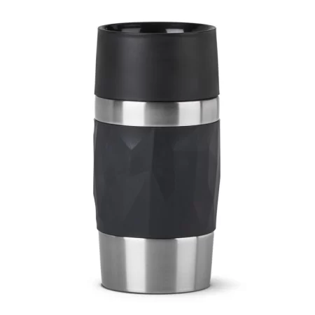 Tefal Compact Travel Mug ,0.3 Liter,Black ,N2160110