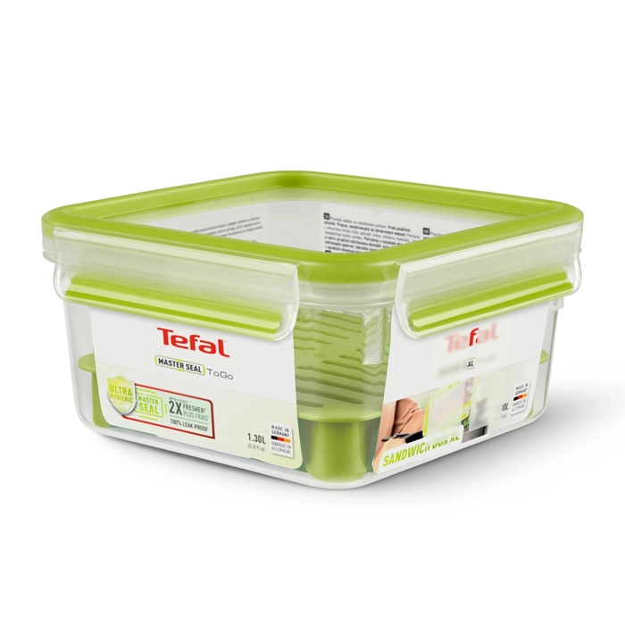 Tefal Masterseal To Go Launch Box ,Green ,N1071710