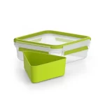 Tefal Masterseal To Go Launch Box, 1.3 Liter, Green – N1071710-2