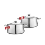 Zahran Stainless Steel Classic Stewpots – Size 22,26 ,Classic-S22,26