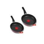 Tefal Minute Cooking Set ,4 Stewpots ( 18-20-22-28 ) + 2 Frypan ( 20-22) + Oven Dish 26 + 4 Kitchen Tools ,Red