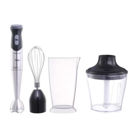Sokany Hand Blender 4In1 with Chopper 800 W ,SK7484