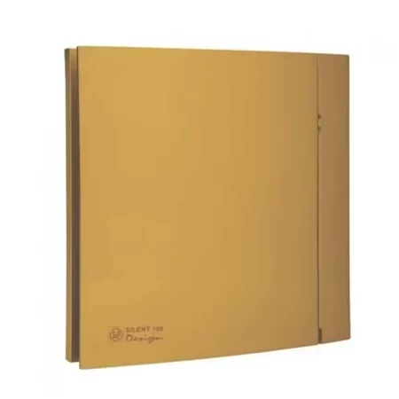 S/P Bathroom Extract Fan 18 cm 8 watt 85 M3/H Gold ,Silent Design-100CZ GOLD