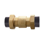 BR Check Valve With Union, PP-R, Black