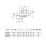 BR Manifold Welding 4 Outlets With Socket, PP-R, Black