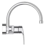 Grohe Sink Mixer with Swivel Spout and Chrome Finish