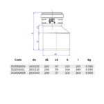 Kessel Buried Reducer, PP, Orane